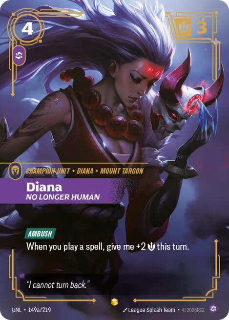 Diana, No Longer Human (Alternate Art) card image