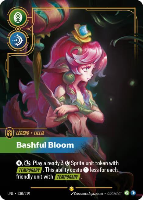 Lillia, Bashful Bloom (Overnumbered) card image