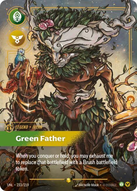 Ivern, Green Father (Overnumbered) card image