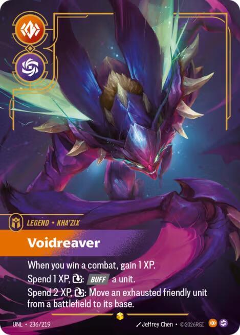 Kha'Zix, Voidreaver (Overnumbered) card image