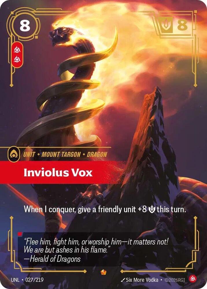 Inviolus Vox card image