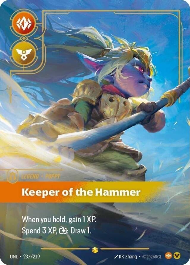 Poppy, Keeper of the Hammer (Overnumbered) card image