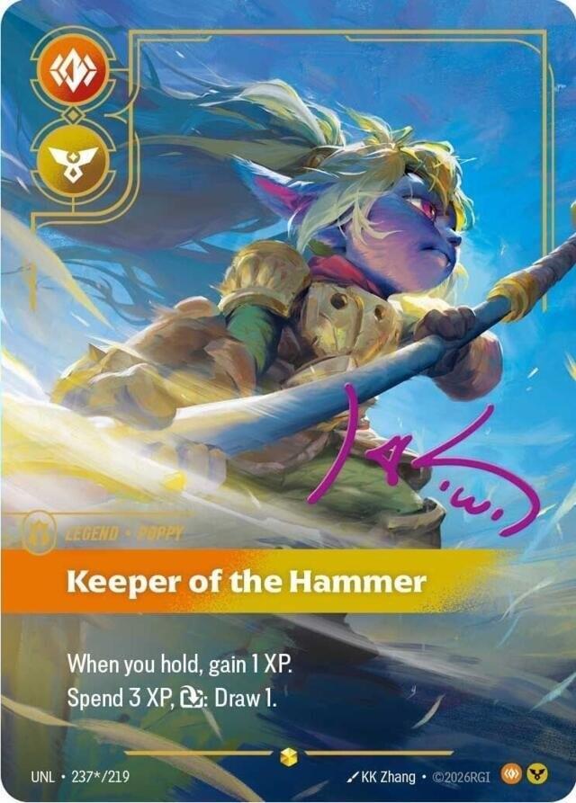 Poppy, Keeper of the Hammer (Signature) card image