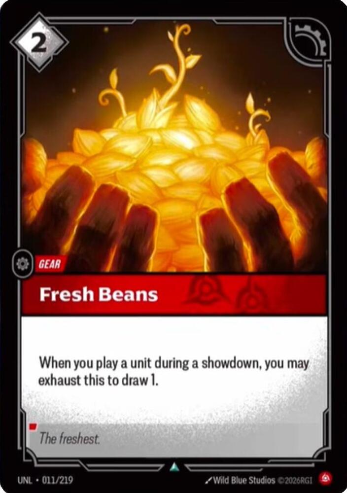Fresh Beans card image