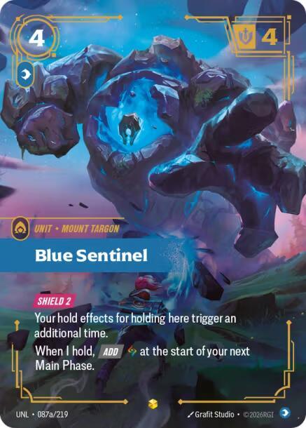Blue Sentinel (Alternate Art) card image