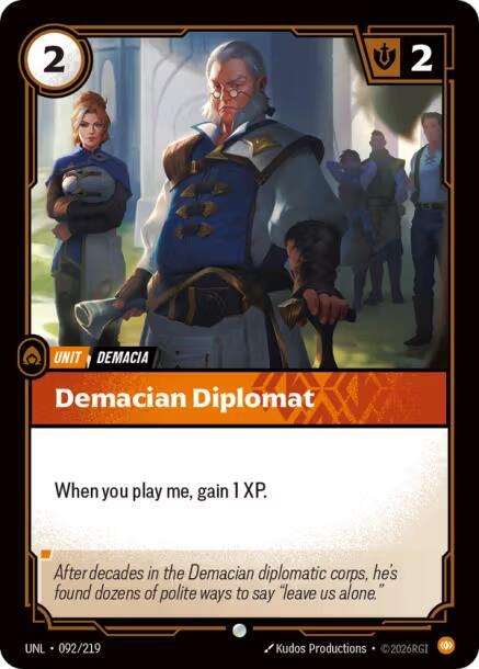 Demacian Diplomat card image