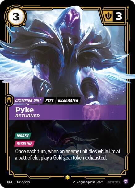 Pyke, Returned (Alternate Art) card image