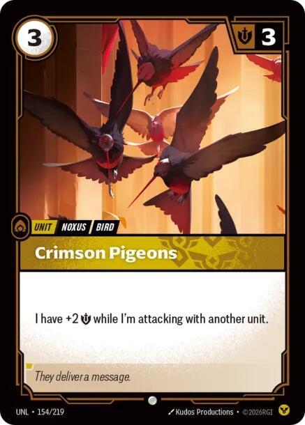Crimson Pigeons card image