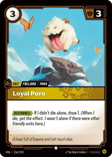 Loyal Poro card image