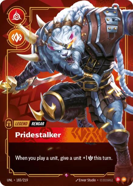 Rengar, Pridestalker card image