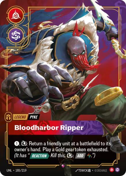 Pyke, Bloodharbor Ripper card image
