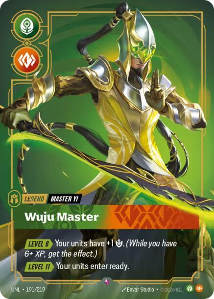 Master Yi, Wuju Master card image
