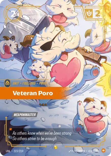 Veteran Poro (Overnumbered) card image