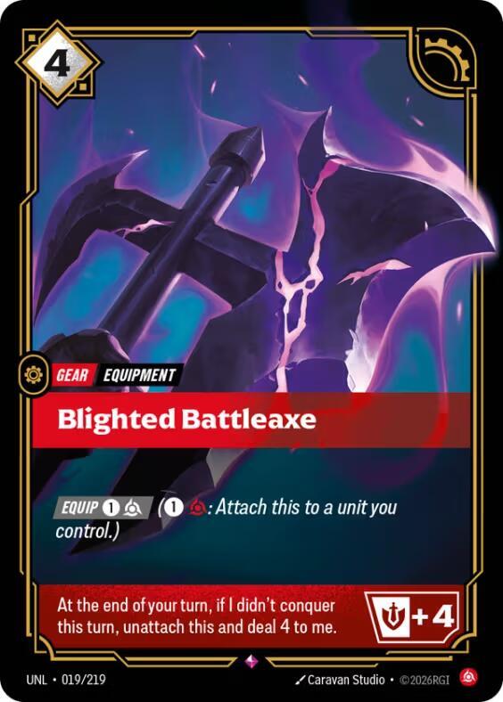 Blighted Battleaxe card image