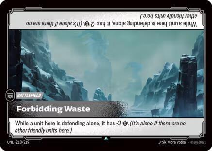 Forbidding Waste card image