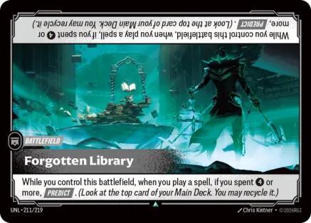 Forgotten Library card image