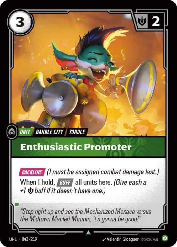 Enthusiastic Promoter card image
