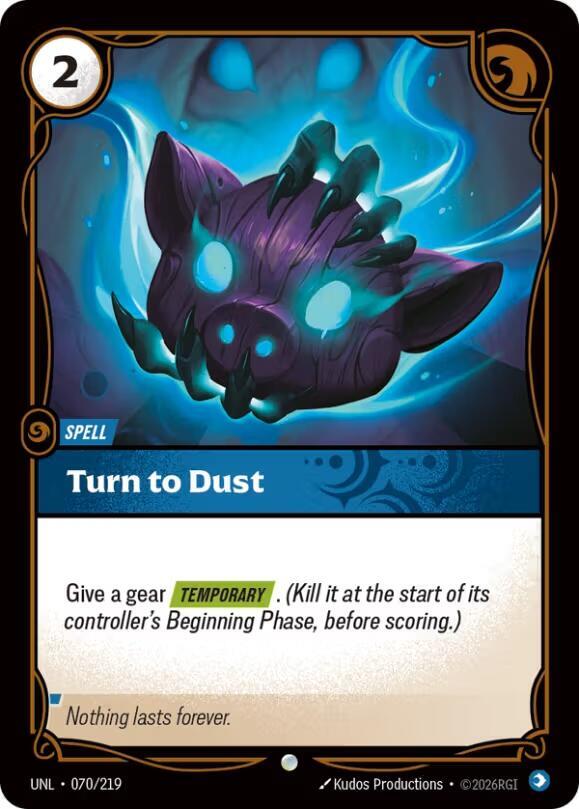 Turn to Dust card image