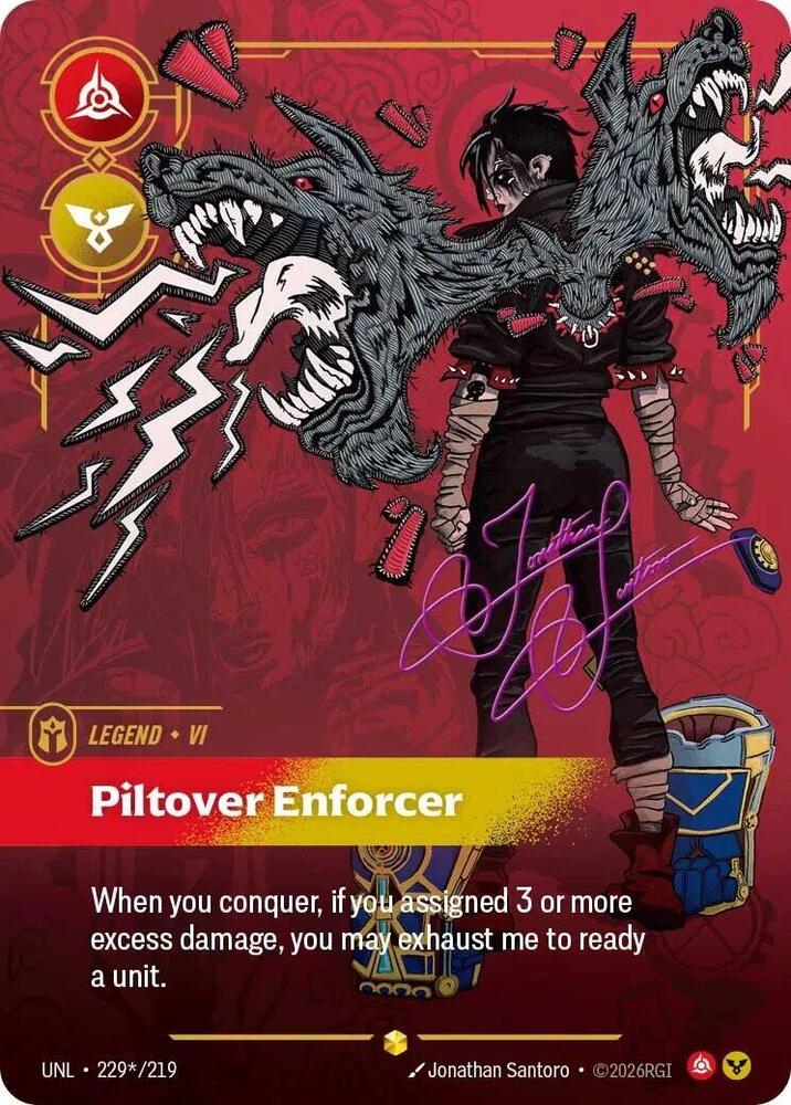 Vi, Piltover Enforcer (Signature) card image