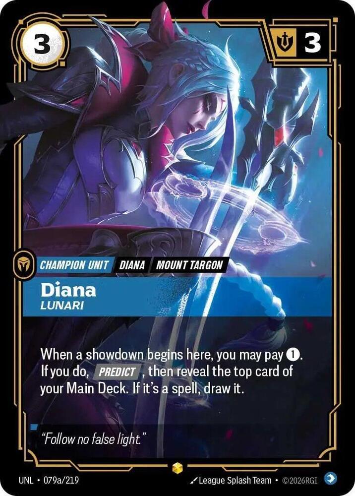 Diana, Lunari (Alternate Art) card image