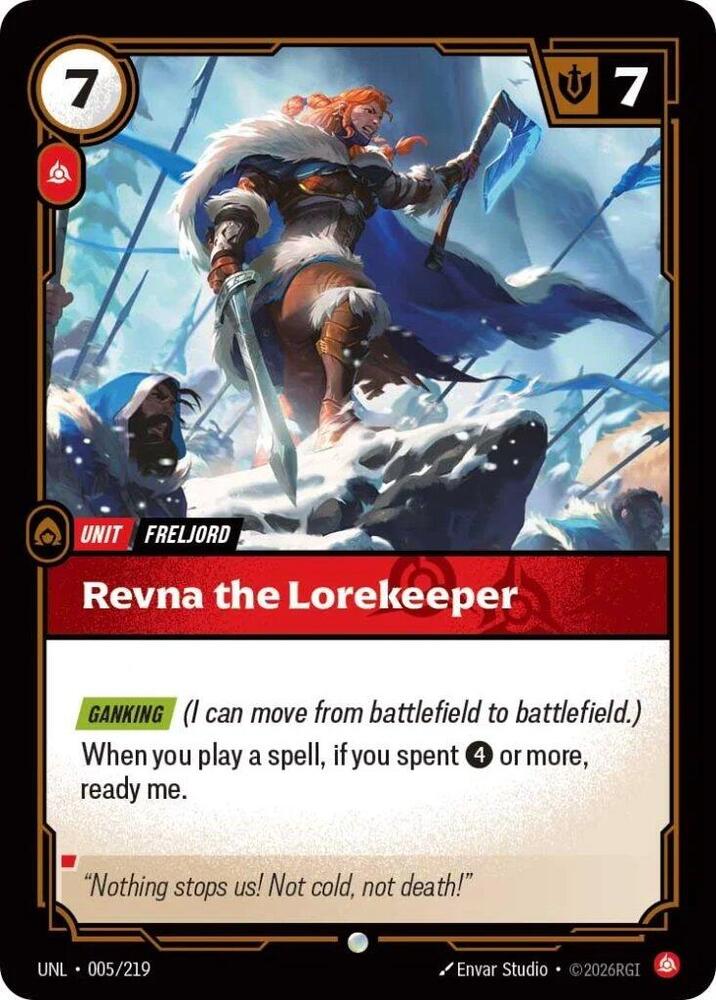 Revna the Lorekeeper card image