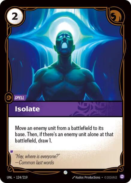 Isolate card image