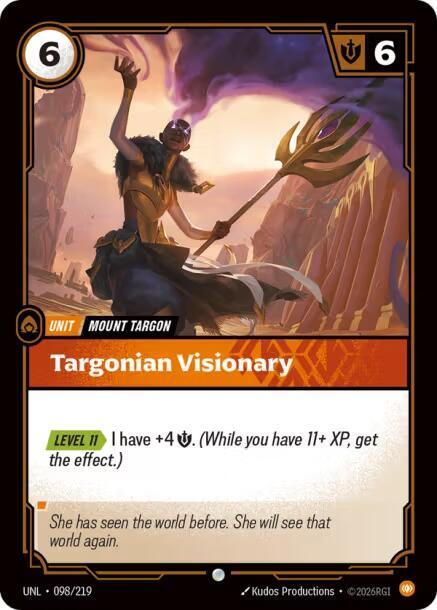 Targonian Visionary card image
