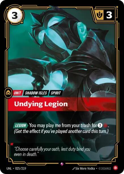 Undying Legion card image
