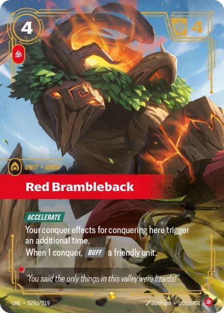 Red Brambleback (Alternate Art) card image