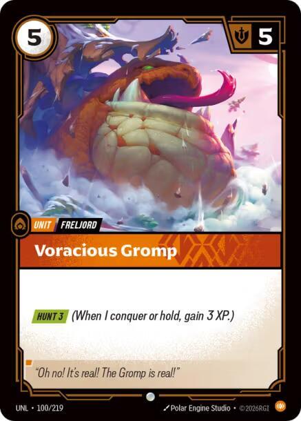 Voracious Gromp card image