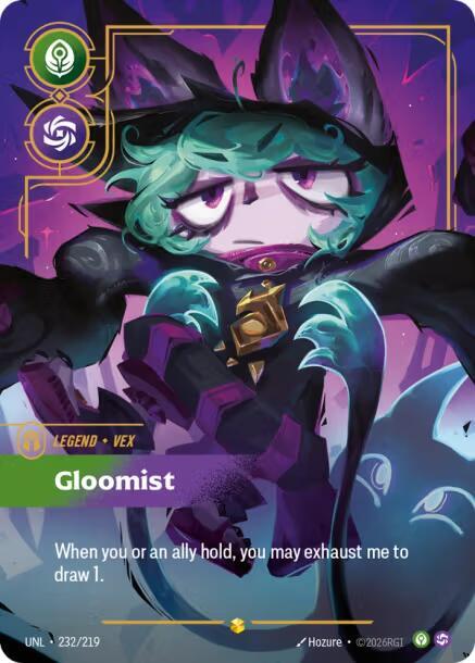 Vex, Gloomist (Overnumbered) card image
