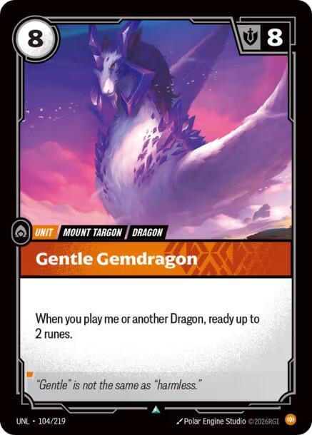 Gentle Gemdragon card image