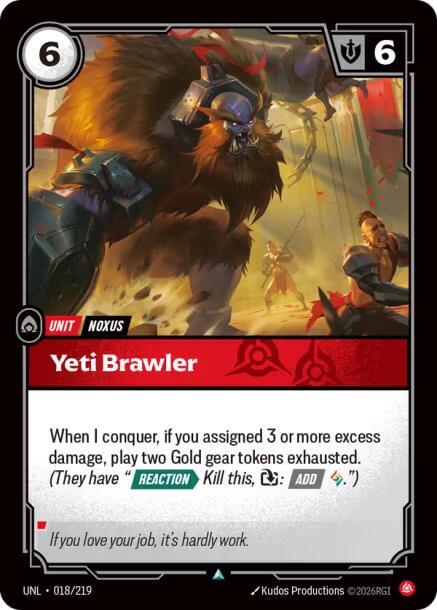 Yeti Brawler card image