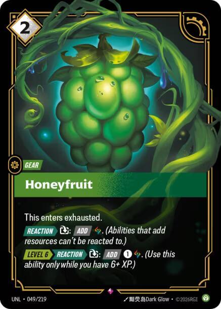 Honeyfruit card image