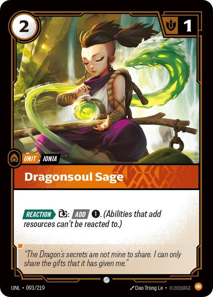 Dragonsoul Sage card image