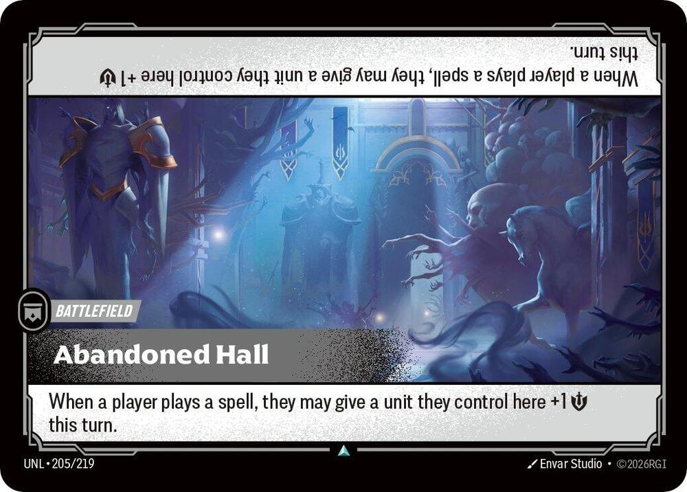 Abandoned Hall card image
