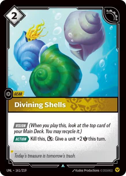 Divining Shells card image