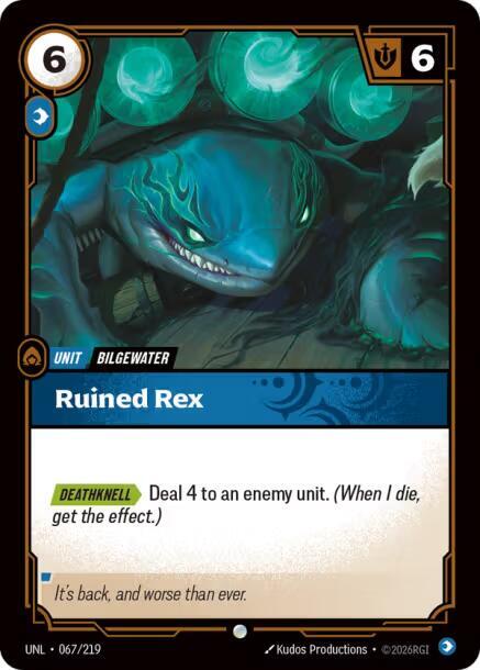 Ruined Rex card image