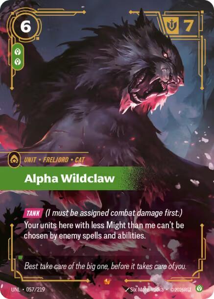 Alpha Wildclaw card image