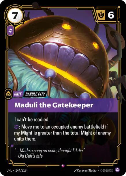 Maduli the Gatekeeper card image