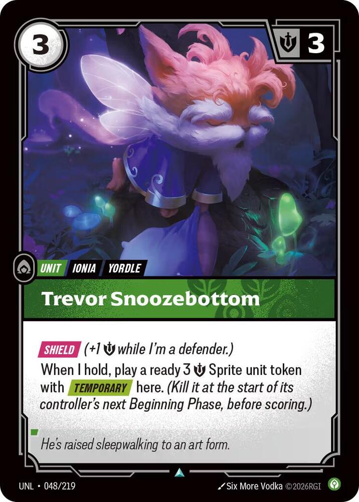 Trevor Snoozebottom card image