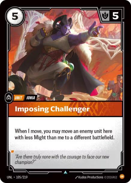 Imposing Challenger card image