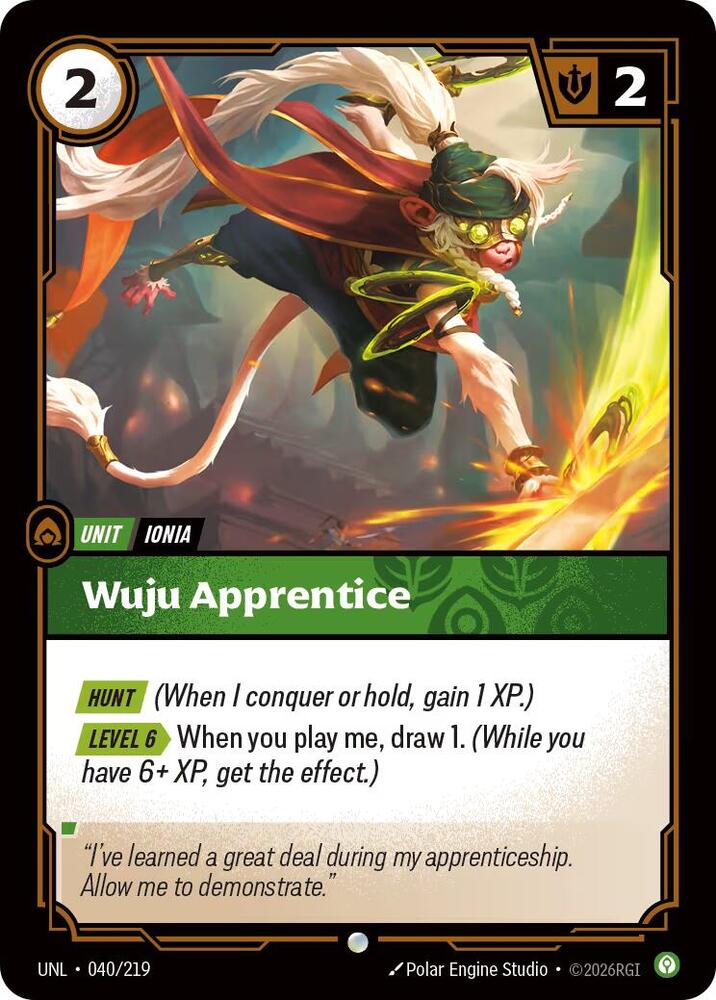 Wuju Apprentice card image