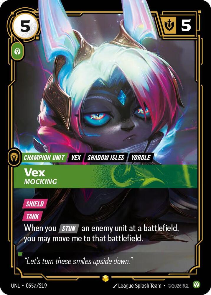 Vex, Mocking (Alternate Art) card image