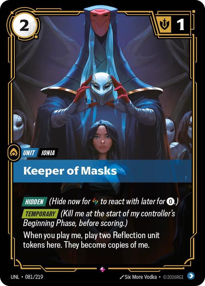 Keeper of Masks card image