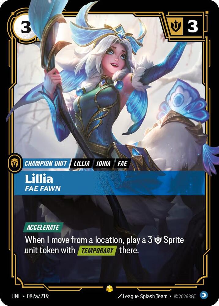 Lillia, Fae Fawn (Alternate Art) card image