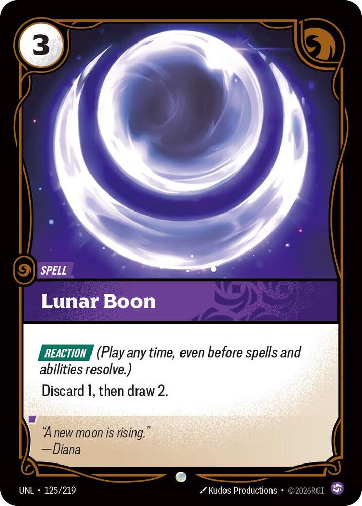 Lunar Boon card image