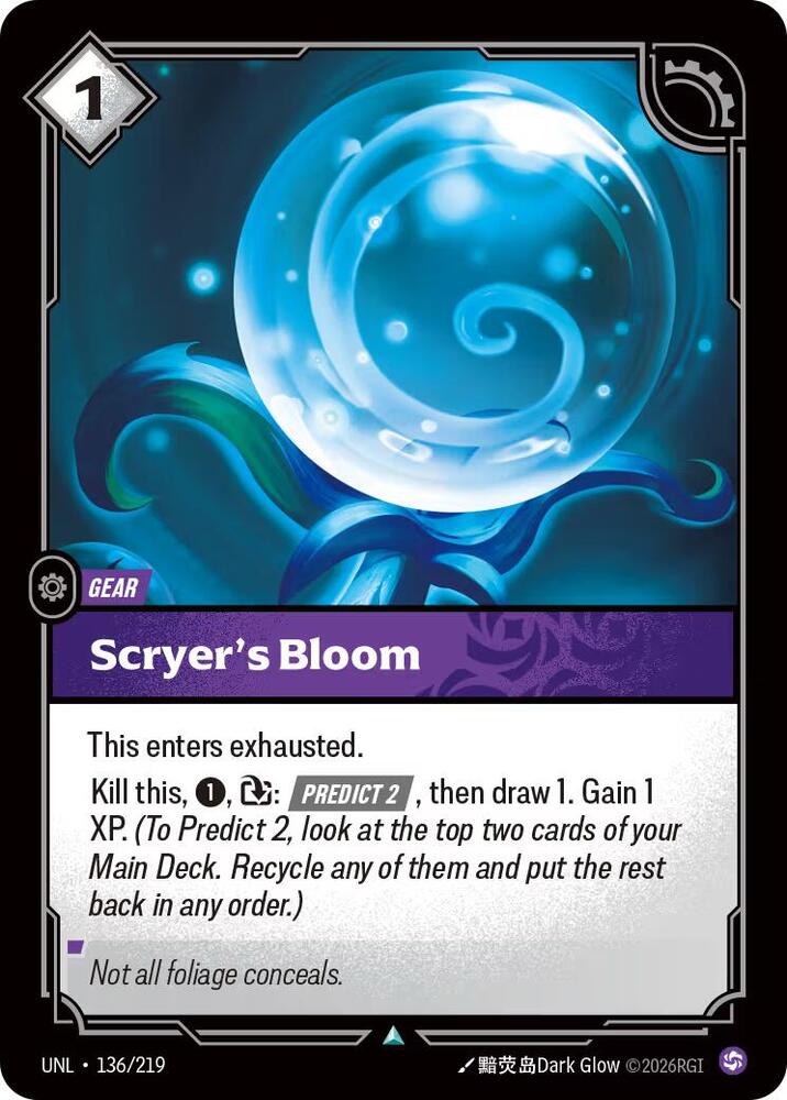 Scryer's Bloom card image