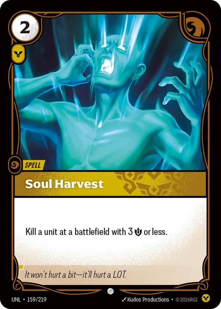 Soul Harvest card image