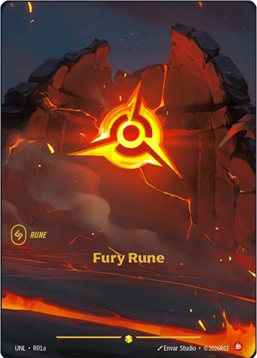 Fury Rune (R01a) card image